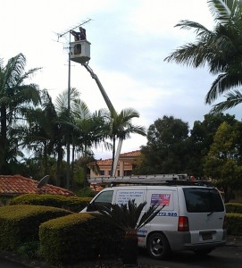 Tall Antenna installation