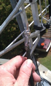 Example of a poor connection we found